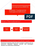 Basic Thermodynamics (18ME33) Module 1 (VTU)
