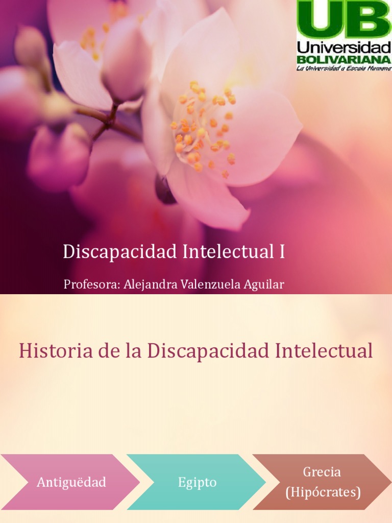 Historia de la Discapacidad Intelectual | PDF | Discapacidad ...