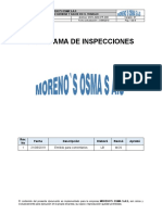 MOS-ADM-PG-009 - Programa de Inspecciones