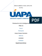 Evaluacion de La Inteligencia Tarea 3-1