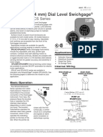 4-1 - 2 in Dial Level Swichgage