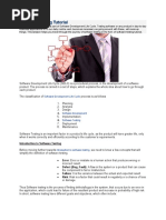 Software Testing Tutorial: Software Development Life Cycle