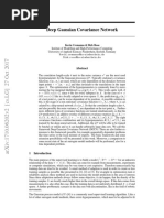 Deep Gaussian Covariance Network