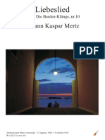 Mertz 13 10 Liebeslied PDF