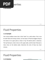 Fluid Properties: 1.10 Solution