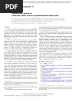 aretan Vane Shear Strenght Tests | PDF | Soil Mechanics | Stress