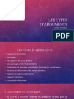 Types D'arguments2