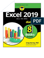 Excel 2019 All-in-One For Dummies - Greg Harvey