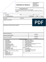 FORM-QSMS-052 Permissão de Trabalho