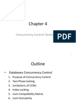 Database Concurrency Control Techniques