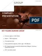 BARONIE GROUP Company Presentation 09 - 2015 1