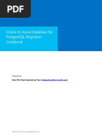 Oracle To Azure PostgreSQL Migration Cookbook