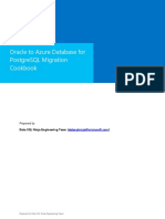 Oracle To Azure Database For Postgresql Migration Cookbook: Prepared by