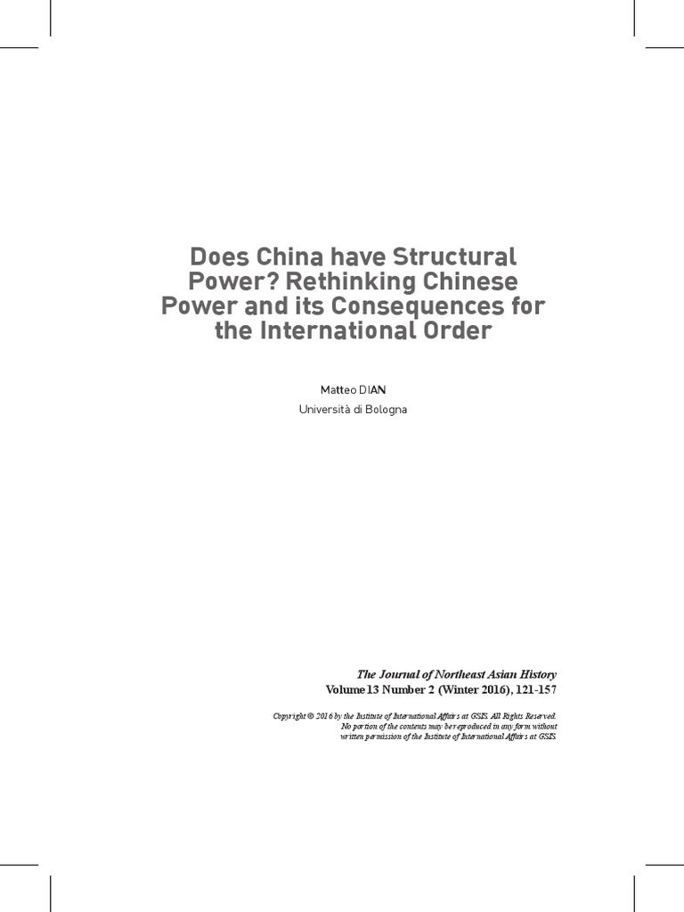 05 Matteo Dian Does China Have Structural Power Rethinking Chinese Pwer