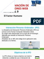Material 9 - Unidad 3 PROGRAMACIÓN DE APLICACIONES WEB