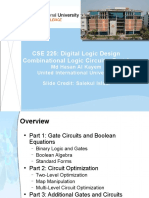 CSE 225: Digital Logic Design Combinational Logic Circuit - Part 1