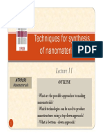 Nano Polymer Syinthesis I