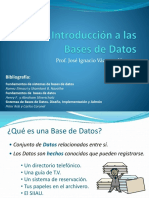 Fundamentos de bases de datos