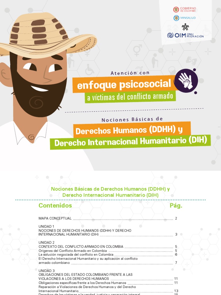 Derechos Humanos y DIH en Colombia | PDF | Ley humanitaria ...