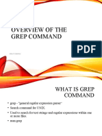 Overview of the Grep Command in 40 Characters