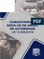 Nova Lei de Abuso de Autoridade Lei #13.869 - 19 Comentada