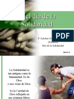 La esencia y valores de la solidaridad cristiana