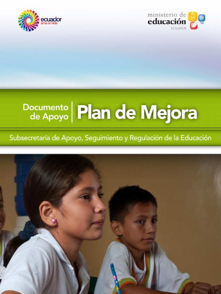 Plan de Mejora | PDF | Educación primaria | Aprendizaje