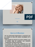 Presentacion de Alzheimer