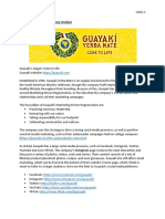 Guayaki Company Analysis