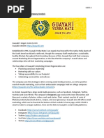 Guayaki Company Analysis