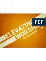 Elevating Worship - Sermon Title