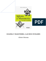 Iglesia Y Masonería. Las Dos Ciudades: Alberto Bárcena