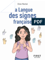 La Langue Des Signes Fran 231 Aise - MARCHAL Olivier
