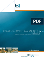 Irc Water Services That Last Burkina Faso L Alimentation en Eau en Zones Rurales 2011