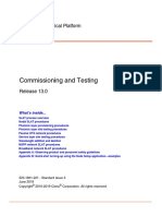 6500 Packet-Optical Platform Commissioning and Testing