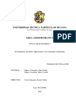 Tesis de Econometria PDF