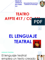 2 Lenguaje Teatral.