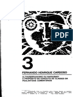 Althusserianismo Ou Marxismo_ a Propósito Do Conceito de Classes Em Poulantzas_ Comentários - Fernando Henrique Cardoso