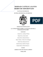 La Controversia Sobre La Legalización de La Eutanasia en El Perú