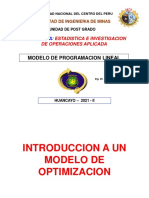 Modelo de Programacion Lineal