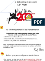 Vigencia Del Pensamiento de Karl Marx