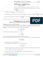 DM N°06 - Suites Et Séries de Fonctions