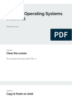 CSE 314: Operating Systems Sessional: Shell Tips & Tricks