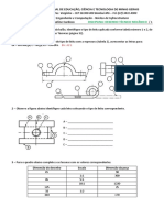 Desenho técnico mecânico normas linhas cotagem