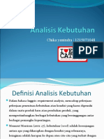 Analisis Kebutuhan