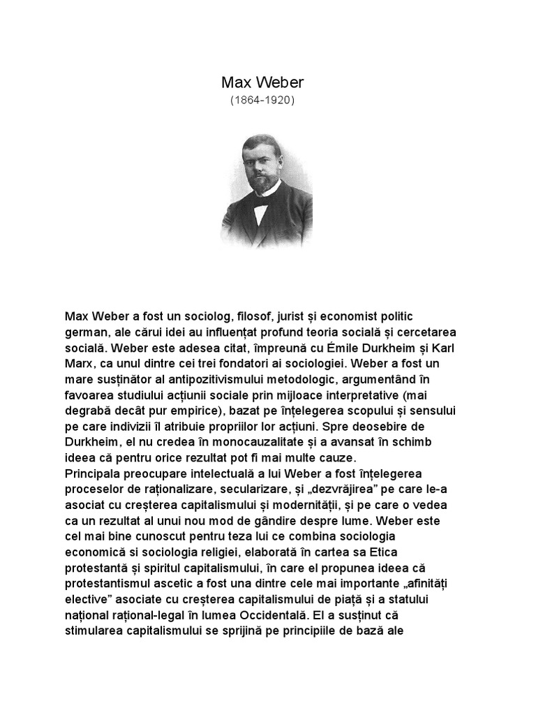Max Weber | PDF