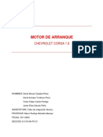 Informe Tecnico Motor de Arranque9