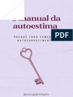 O Manual Da Autoestima Porquê Tudo Começa No Autoconhecimento