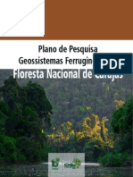 Geossistemas Ferruginosos Da Floresta Nacional de Carajás - PA