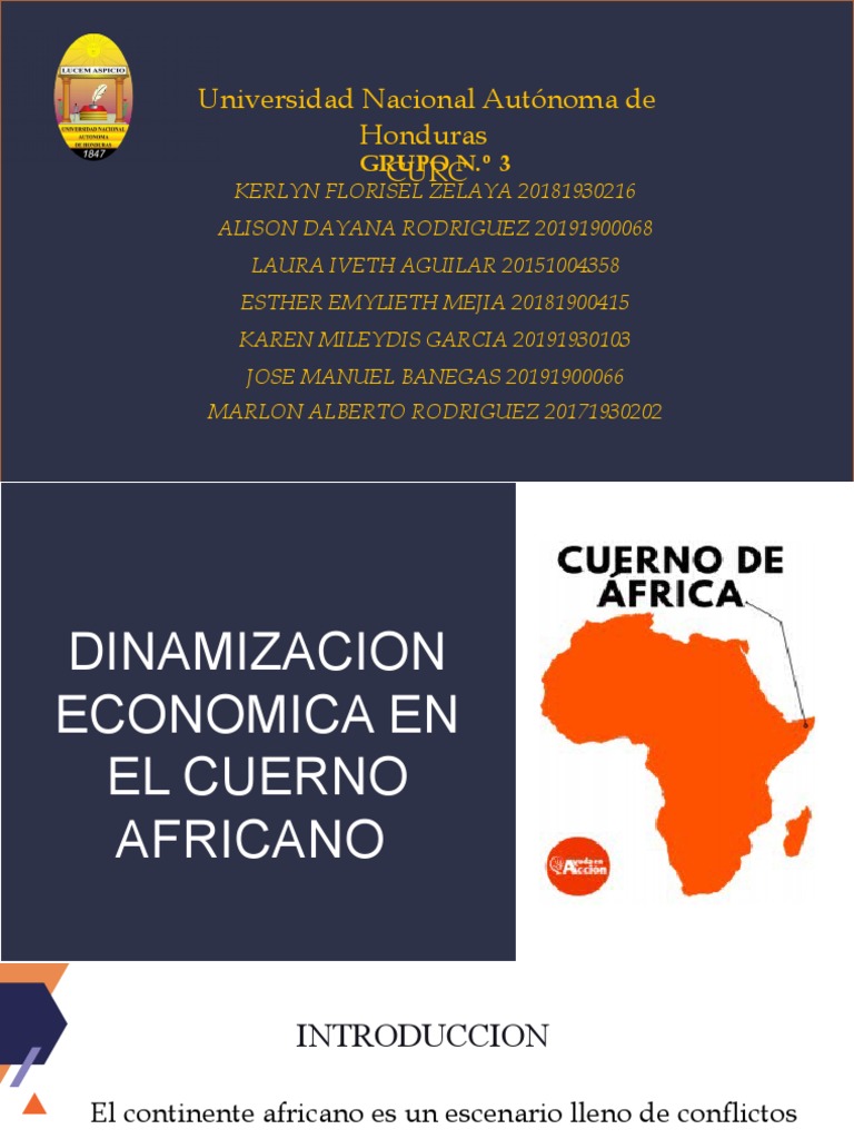 El Cuerno de Africa PDF Cuerno de África África